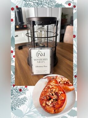 Handcrafted Christmas Pear Scented Wax Melts